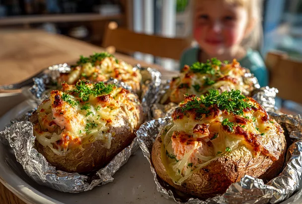 Запечённая картошка с горбушей: всего 5 ингредиентов, а вкус потрясающий