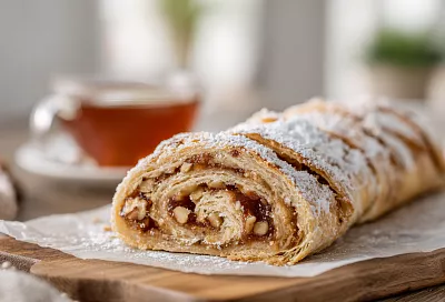 Почему кефир в тесте — секрет рассыпчатости песочного рулета