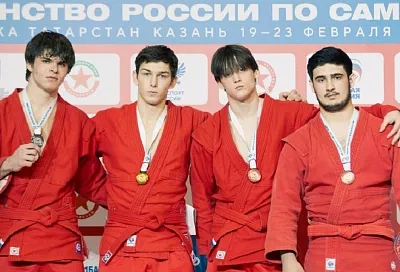 Кубанские самбисты завоевали восемь медалей на первенстве России