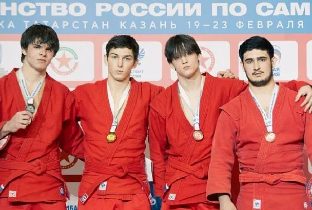 Кубанские самбисты завоевали восемь медалей на первенстве России