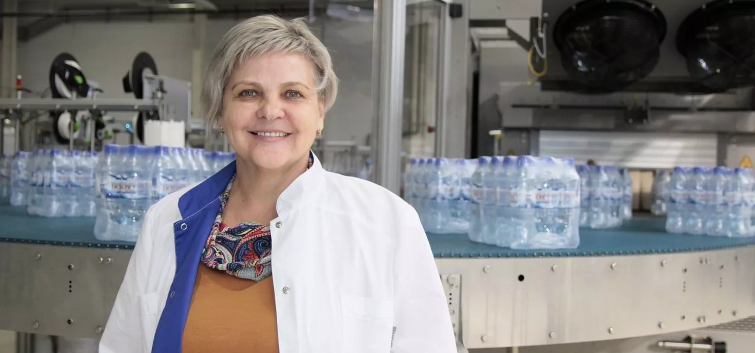 Директор по производству первого предприятия – резидента промпарка Анжелика Браславец.