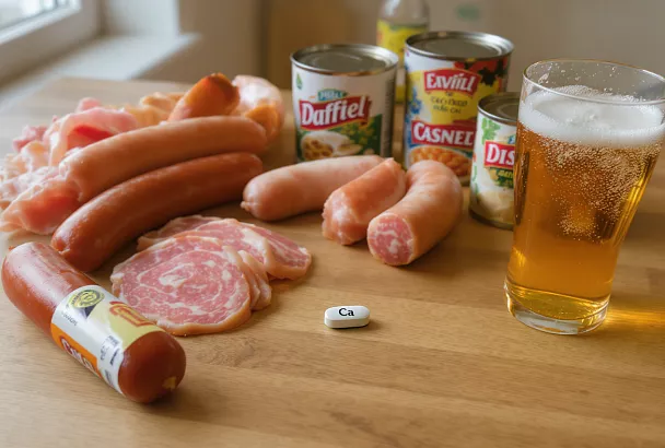 Токсиколог назвал продукты, которые «воруют» кальций и делают кости хрупкими