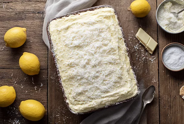 Лимонный тирамису без кофе: свежий вкус, белый шоколад сверху и никакой духовки