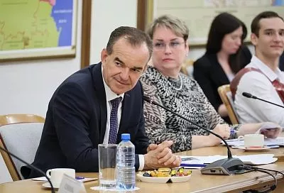 Губернатор Вениамин Кондратьев встретился с лучшими выпускниками школ и кадетских корпусов Краснодарского края