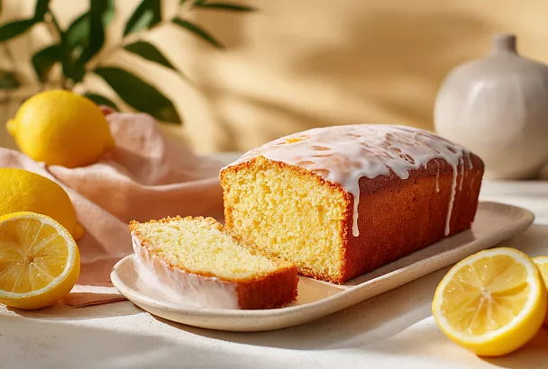 Любимый десерт моего мужа: лимонный кекс-облако, тает во рту и готовится из самых простых ингредиентов