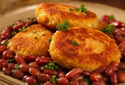 Котлеты из фасоли и картофеля: постный хит с хрустящей корочкой