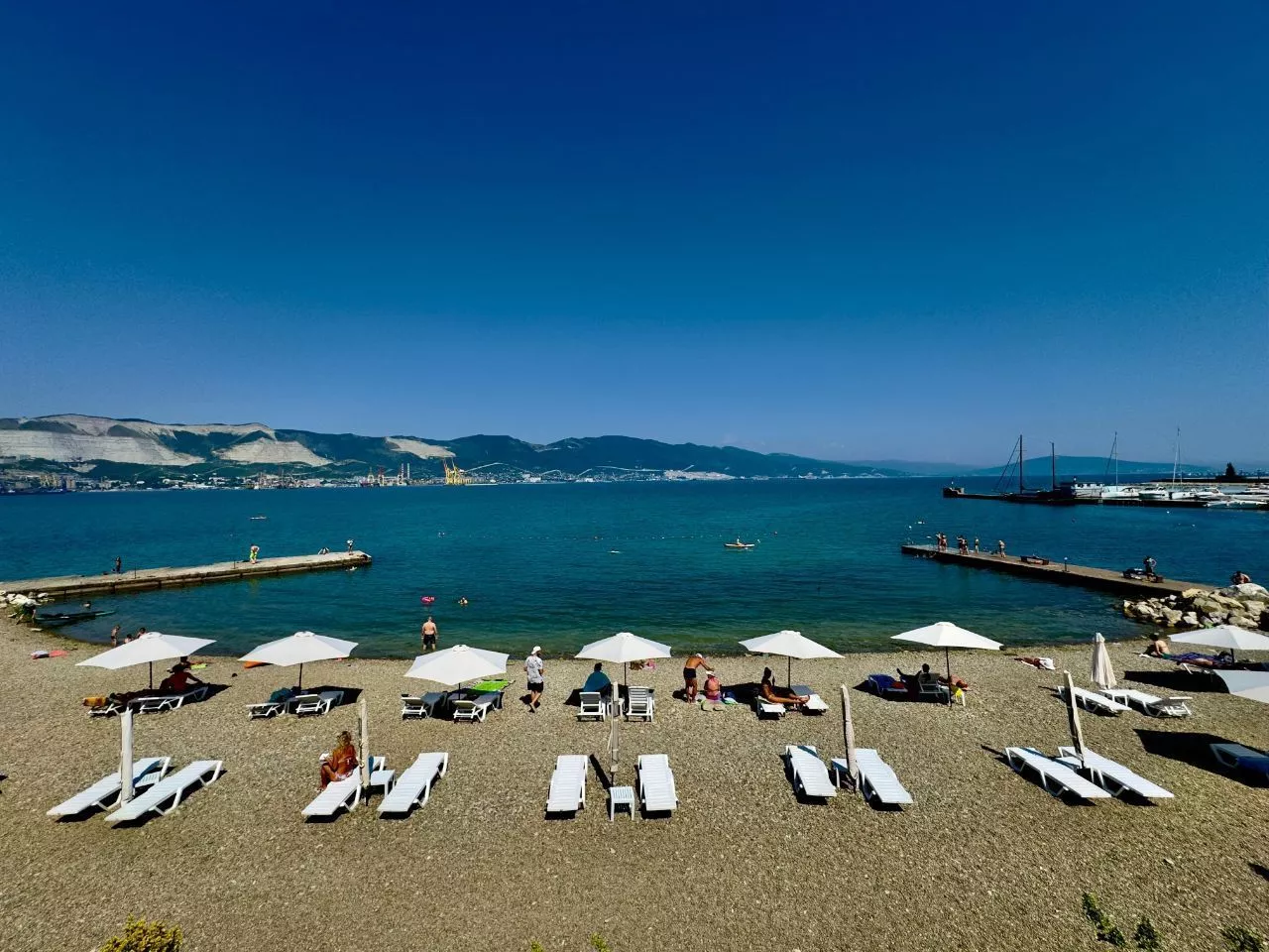 До +25 градусов Цельсия прогрелось море в Новороссийске 10 июля