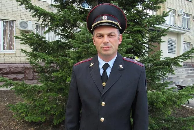 Майор полиции Леван Мебония  (ОМВД России по городу Горячий Ключ)