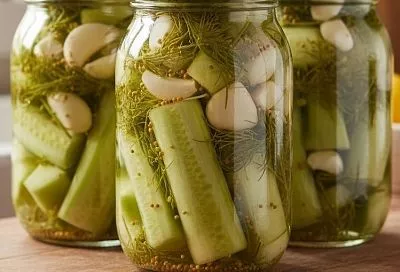 Нарезал огурцы так — и в банку с куркумой и горчицей: рецепт на зиму с уникальным сладковато-пряным вкусом