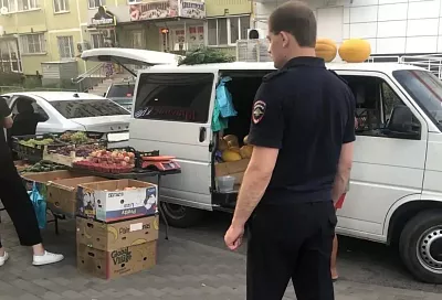 С начала года уличных торговцев в Краснодаре оштрафовали на 3,3 млн рублей