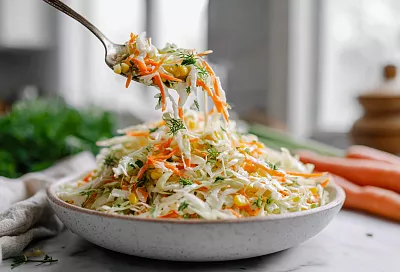 Капустный салат — витаминная бомба, вкуснее, чем в ресторане, и полезнее всех таблеток зимой!