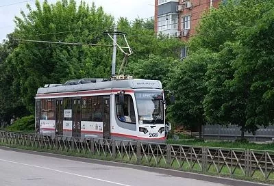 Несколько трамваев в Краснодаре изменили маршрут из-за пожара на улице Коммунаров