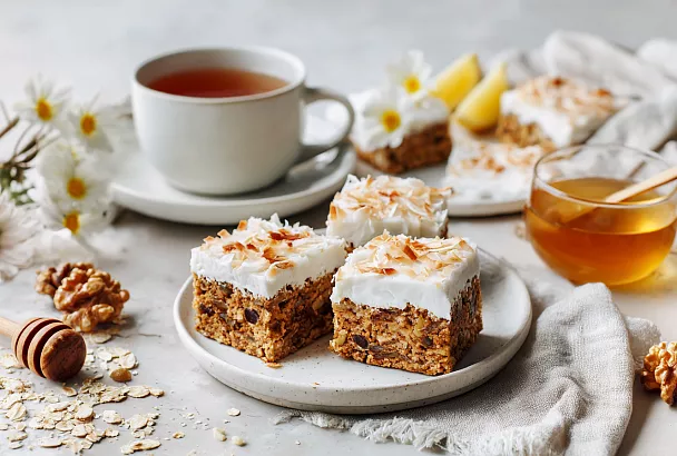 Овсяные пирожные без сахара: десерт из простых продуктов