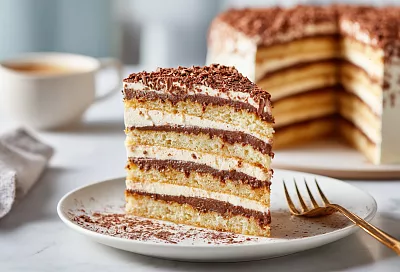 Торт «Микадо» за час: нежнейший десерт из недорогих продуктов