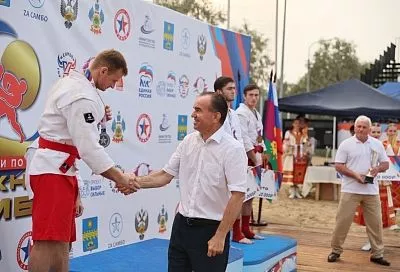 Анапа принимает Кубок России по пляжному самбо 