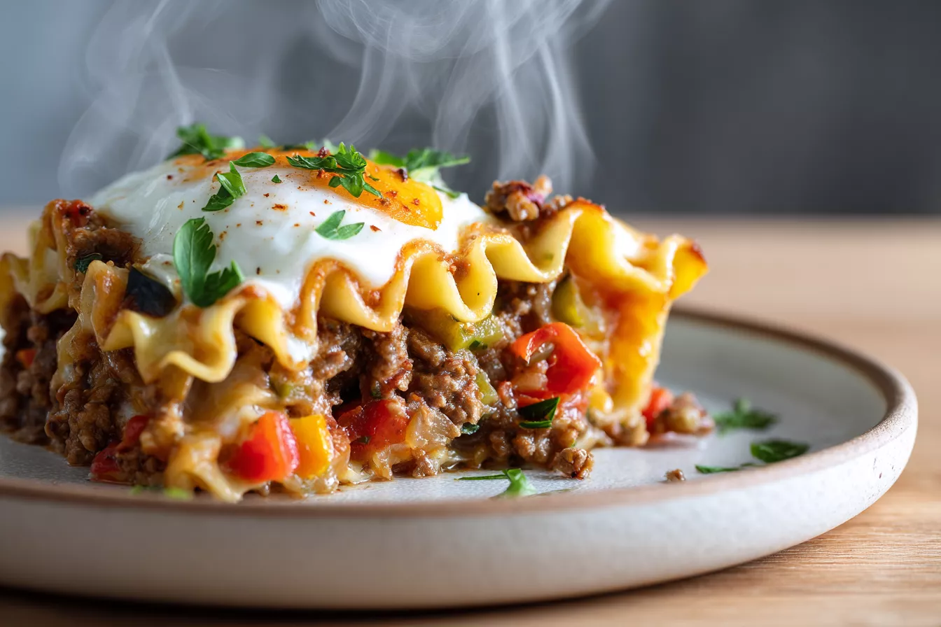 Ленивая «лазаньи» на сковороде: быстро, сочно и без духовки