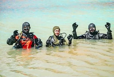 Кубанские дайверы стали участниками рекордных погружений в малоизученное озеро Гийбашкель в горах Кабардино-Балкарии