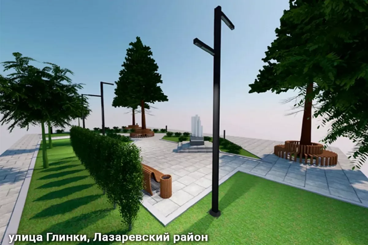 В Сочи благоустроят семь общественных пространств