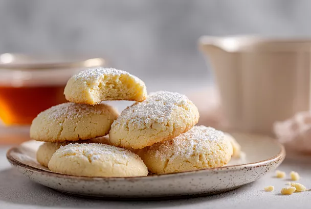 Песочное печенье за 15 минут: лёгкое, пористое, тает во рту и хрустит