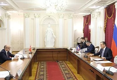 Губернатор Вениамин Кондратьев: «Краснодарский край готов развивать взаимовыгодные партнерские отношения с Турцией»