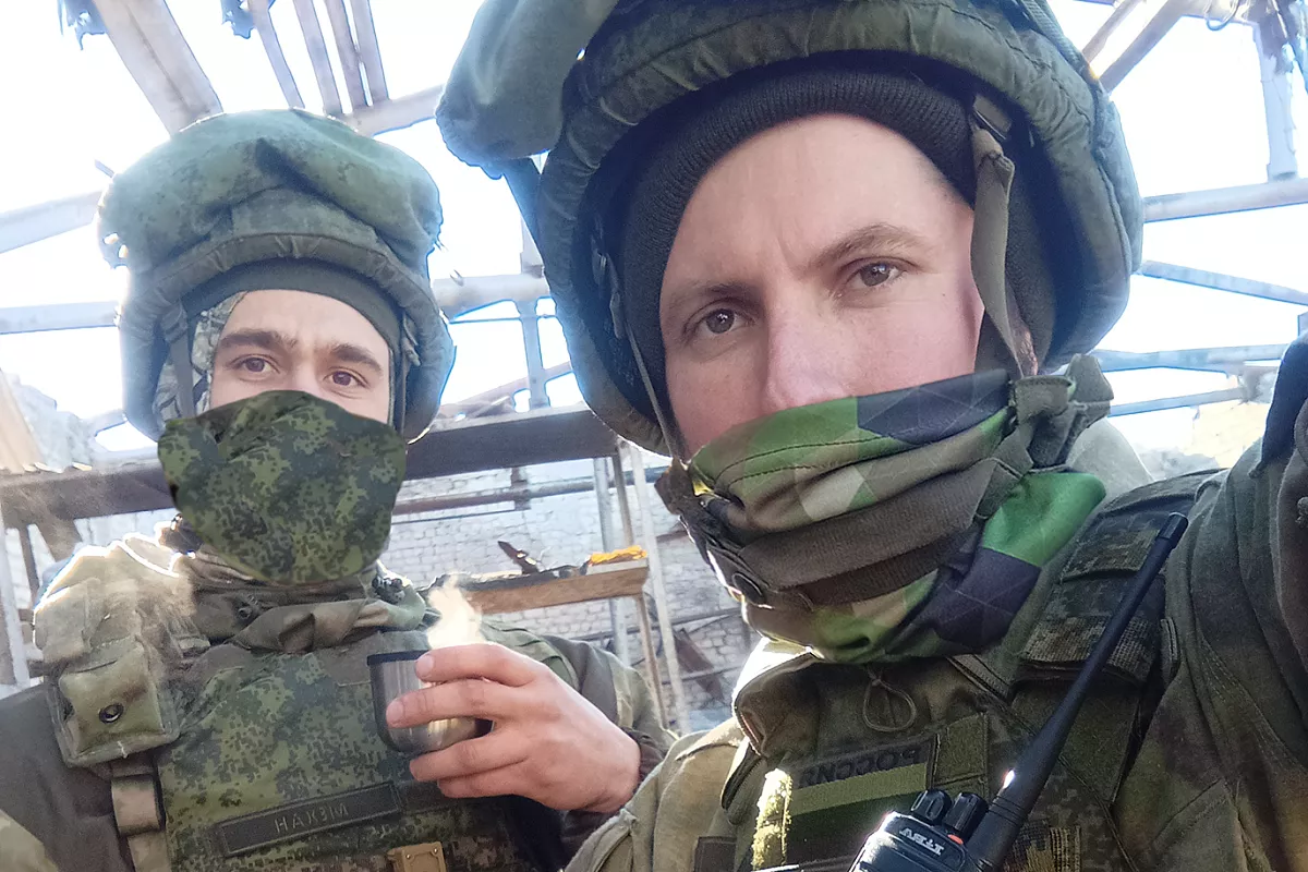 Бойцы с позывными Механ и Фокус