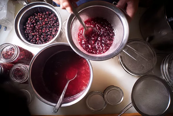 Домашний виноградный сок-концентрат без соковыжималки