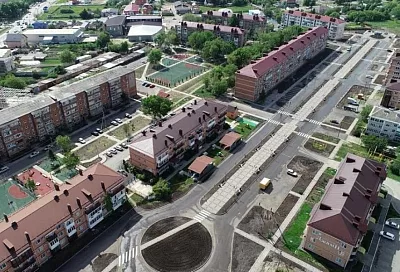 В Курганинске в рамках нацпроекта завершены работы по благоустройству спального района
