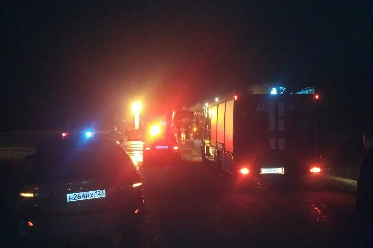 Место аварии