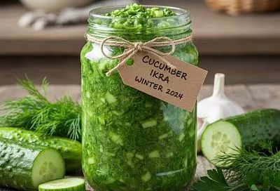 Собираю огурцы, которые все бракуют, и делаю из них ароматную икру по этому простому рецепту