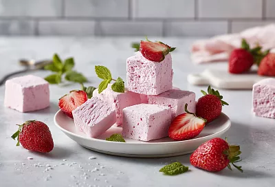 Полезный зефир для похудения без сахара: воздушный, как мороженое, и всего из 5 продуктов