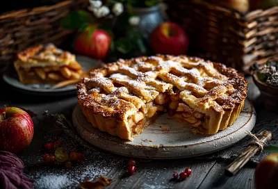 Творожная шарлотка: два варианта вкусного пирога