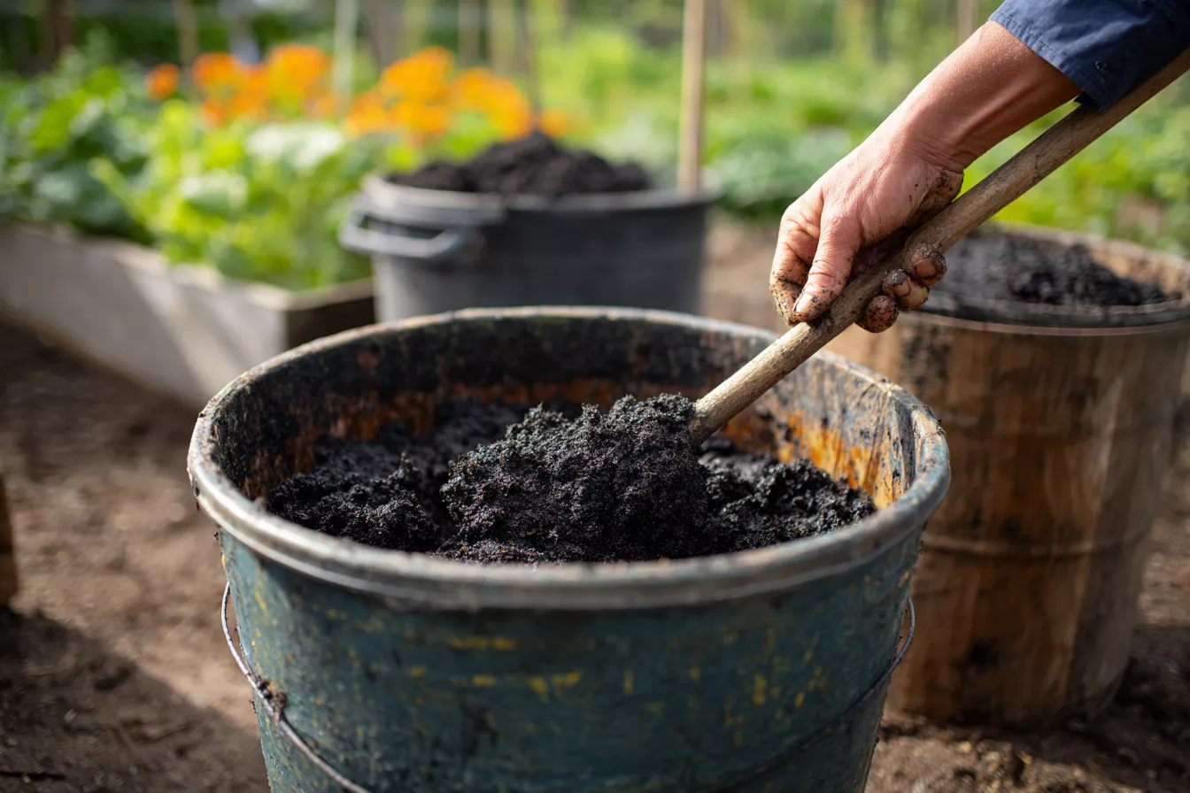 Два отличных способа приготовить органическое удобрение из куриного помёта