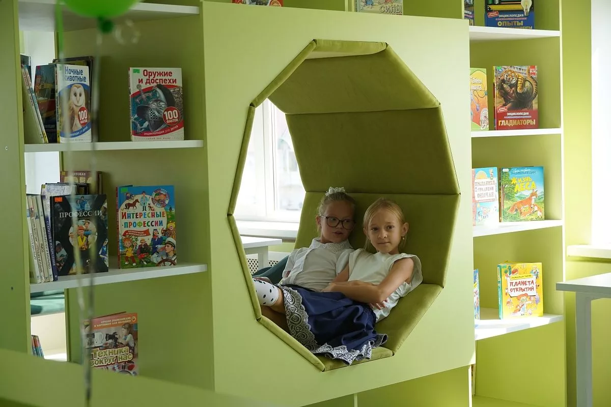 В библиотеке созданы комфортные условия для всех ребят, независимо от особенностей их здоровья.