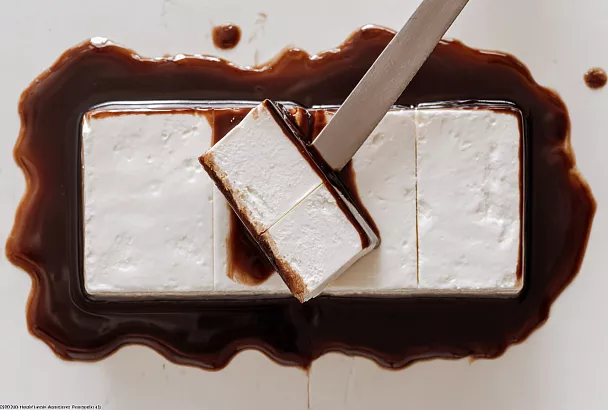 Творожный десерт «а-ля Птичье молоко» без сахара: нежно и полезно