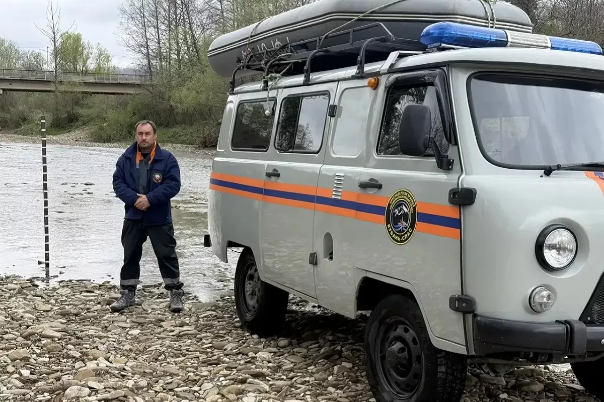 На двух реках Краснодарского края наблюдаются подъемы уровней воды