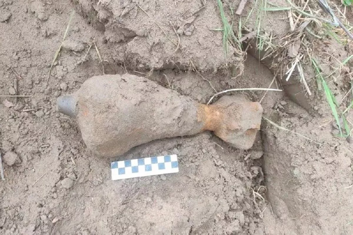Житель Кубани нашел во двое своего дома мину времен Великой Отечественной