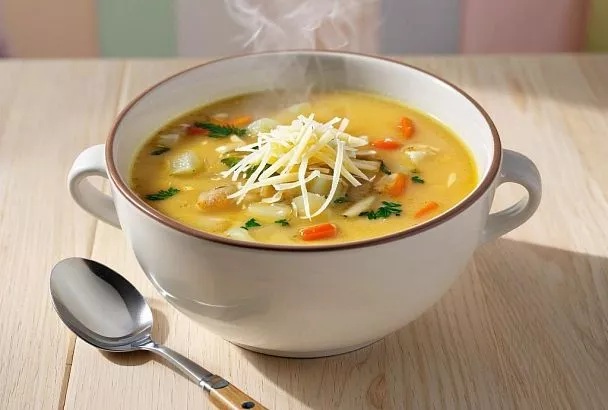 Сырный суп с рыбой: быстро, вкусно и просто