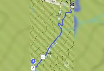 Спасатели вывели заблудившуюся туристку из Уфы из Свирского ущелья в Сочи