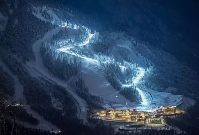 Вечернее катание запустят в горном кластере Сочи с 29 декабря