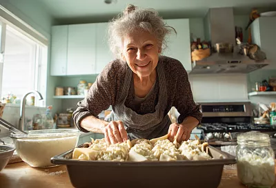 Ленивая ачма из лаваша с творогом: печём на скорую руку