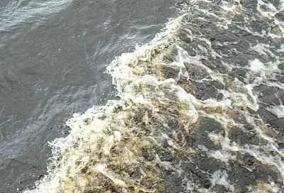 Уровень воды поднялся на реке Афипс в Северском районе до отметки опасного явления