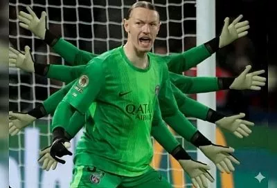 Матвей Сафонов стал героем мемов во Франции