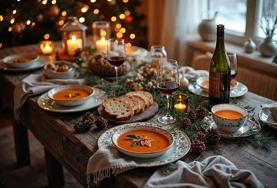 В Роспотребнадзоре напомнили о правилах пищевого поведения в новогодние праздники