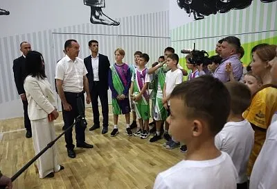 Вениамин Кондратьев посетил физкультурно-спортивный комплекс «Стань чемпионом» в Геленджике