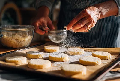 Коржики на творожном тесте как в детстве: нежные, рассыпчатые и очень вкусные. Ностальгия по бабушкиной выпечке