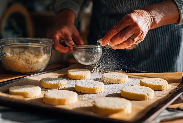 Коржики на творожном тесте как в детстве: нежные, рассыпчатые и очень вкусные. Ностальгия по бабушкиной выпечке