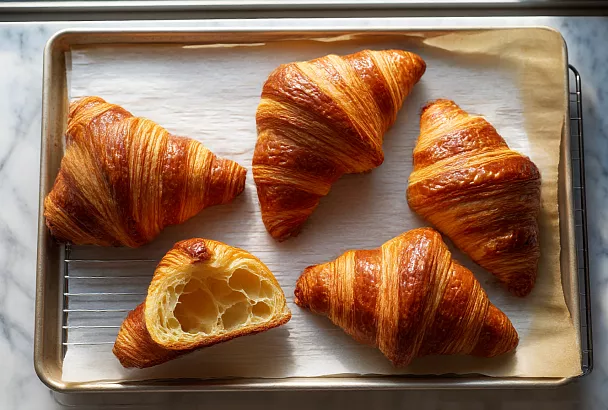 Настоящий французский круассан дома: пошаговый гайд