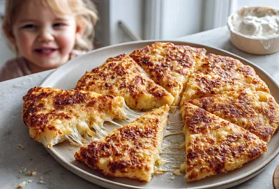 Сырная лепёшка на сковороде за 15 минут: пышная и очень ароматная