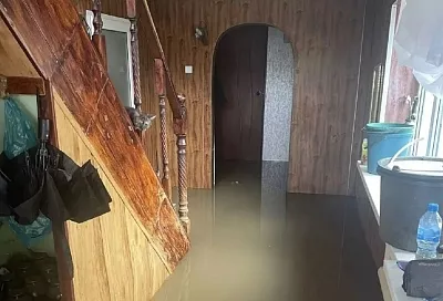 В Белореченском районе за два дня подтопило 131 двор и 34 дома  