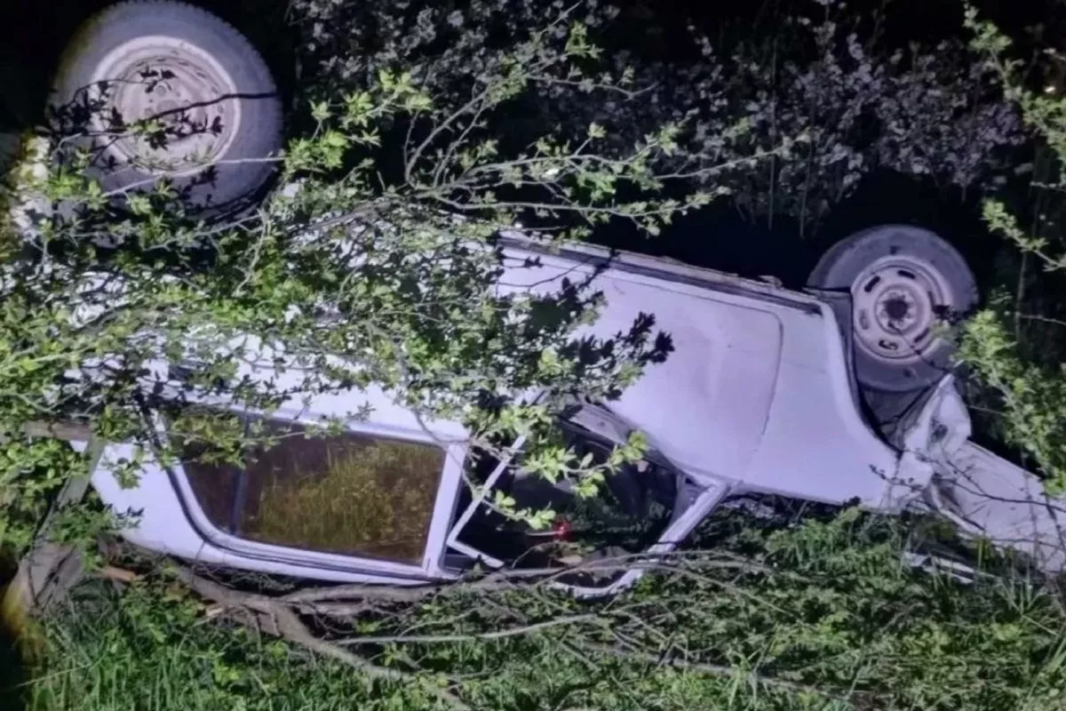 18-летний пассажир опрокинувшегося ВАЗа погиб в Краснодарском крае